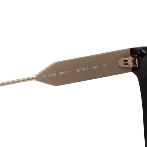 Burberry Black Square Sunglasses - Picture 4 of 5